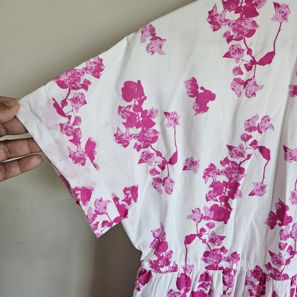 Tuckernuck Ro's Garden Pink Floral Jade Dress in Ines Magenta - Picture 14 of 14